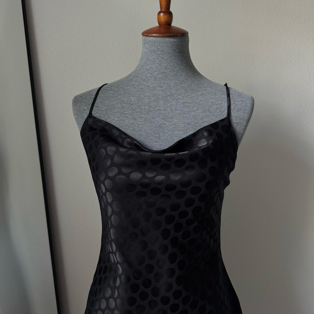 Altar'd State Black Polka Dot Dress